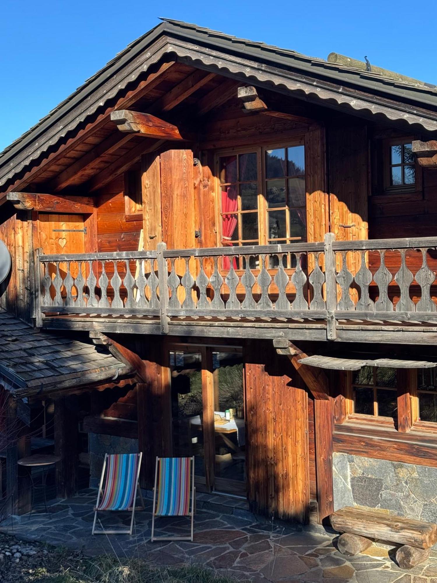 Chambres Et Mazots Du Chalet De Mado Megève Екстериор снимка