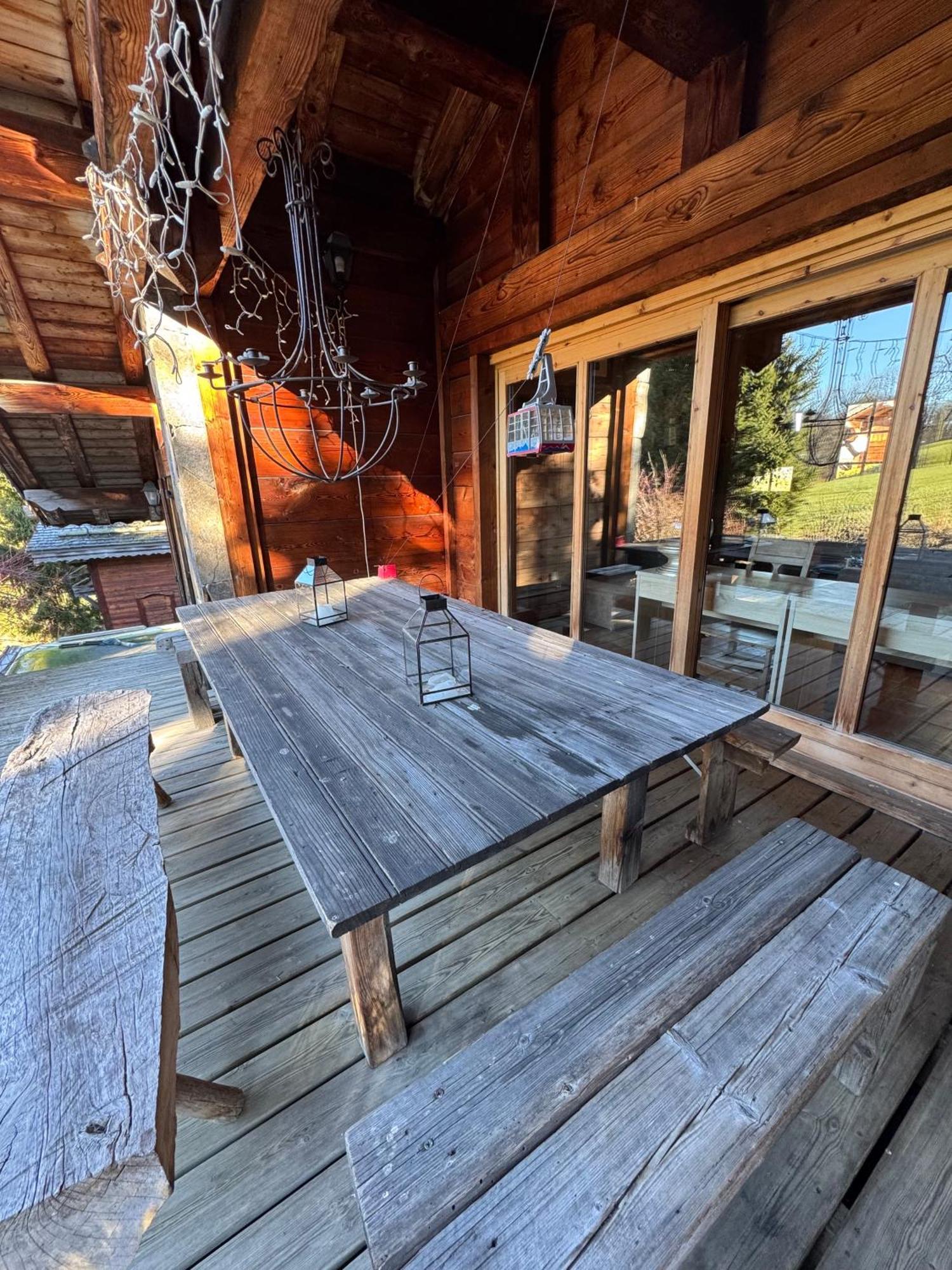 Chambres Et Mazots Du Chalet De Mado Megève Екстериор снимка