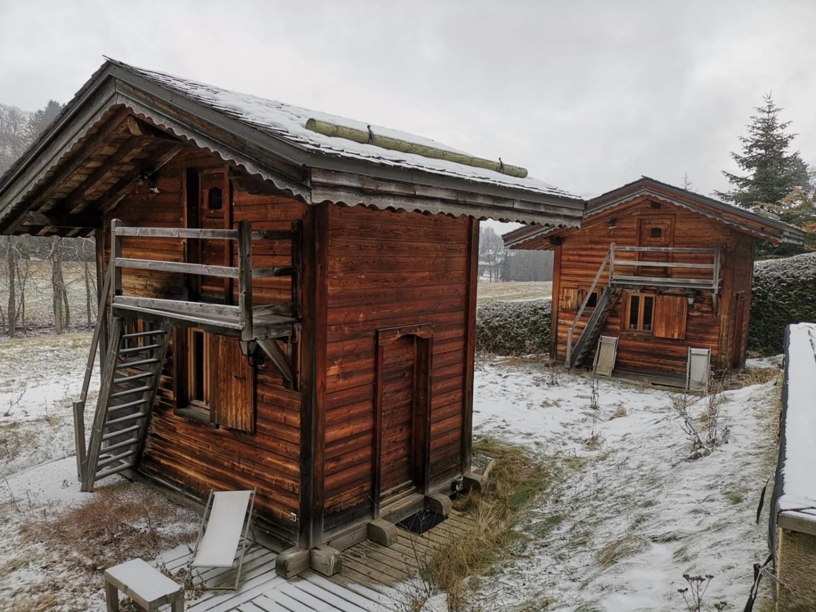 Chambres Et Mazots Du Chalet De Mado Megève Екстериор снимка